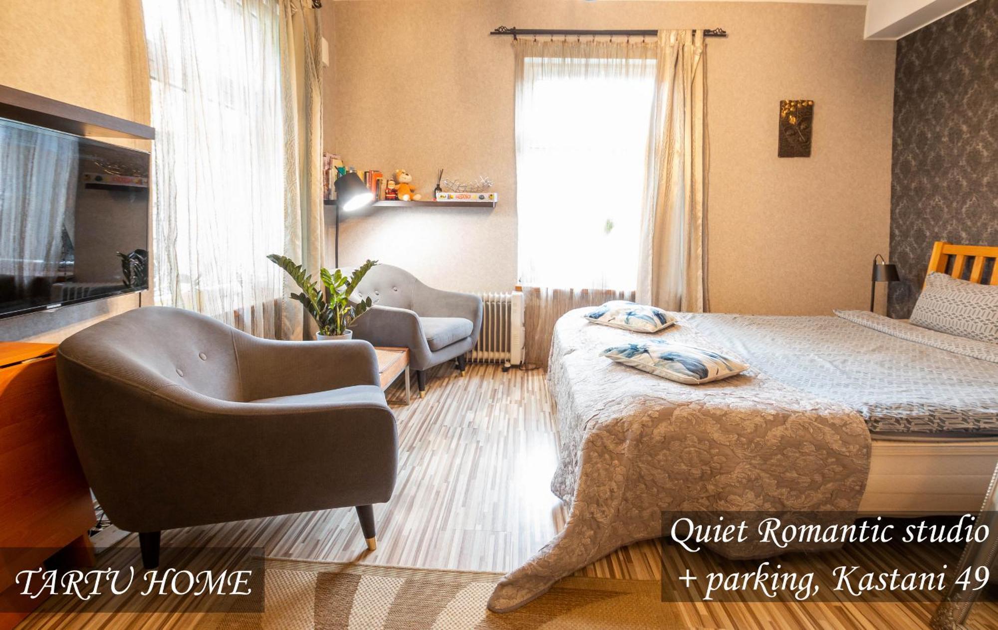 Quiet Romantic Studio plus parking Tartu Extérieur photo