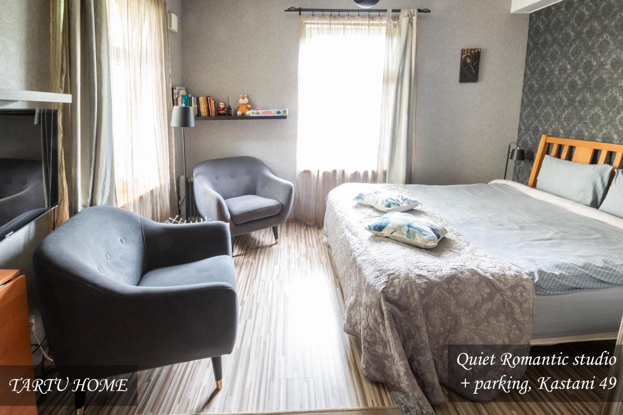 Quiet Romantic Studio plus parking Tartu Extérieur photo