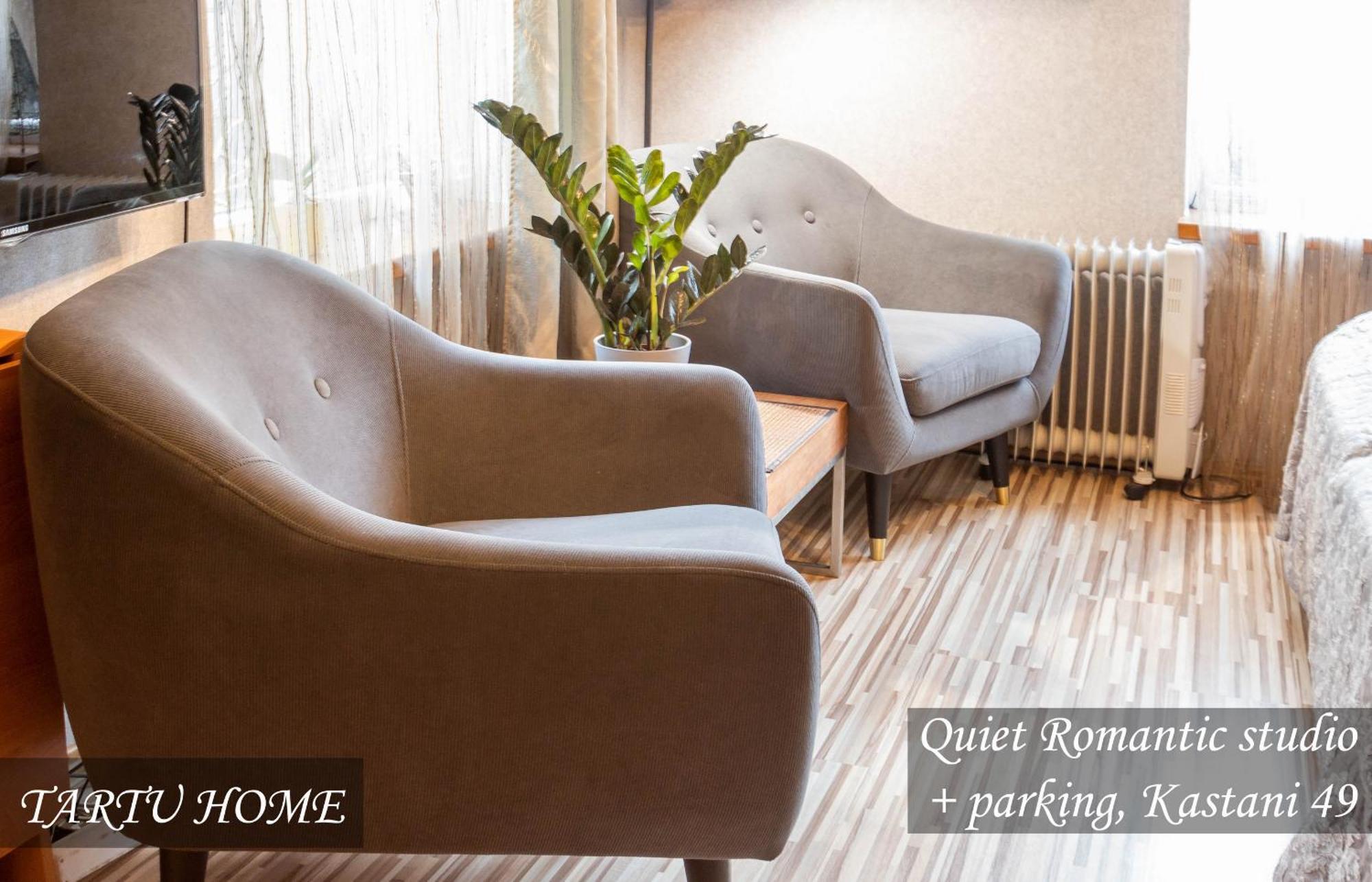 Quiet Romantic Studio plus parking Tartu Extérieur photo