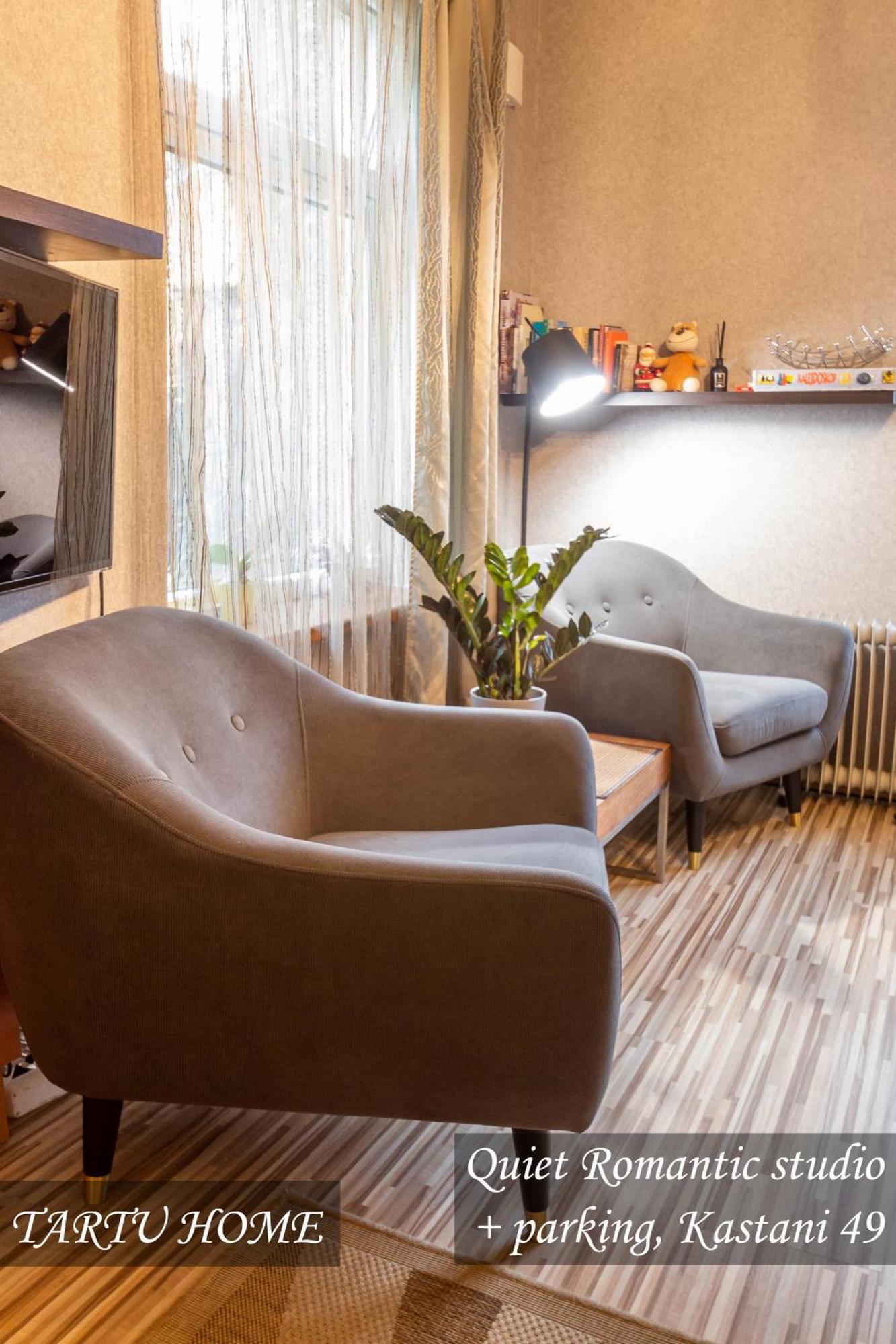 Quiet Romantic Studio plus parking Tartu Extérieur photo